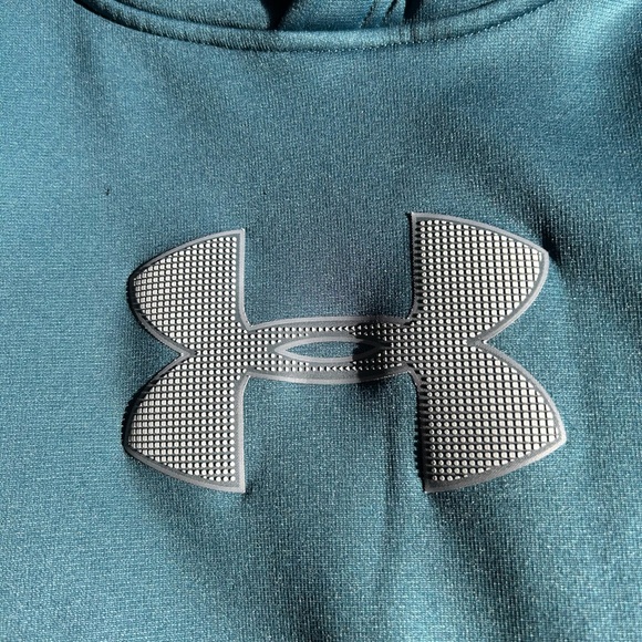 Under Armour | Hoodie | Size Mens L | Dark Blue/Green - Picture 4 of 8